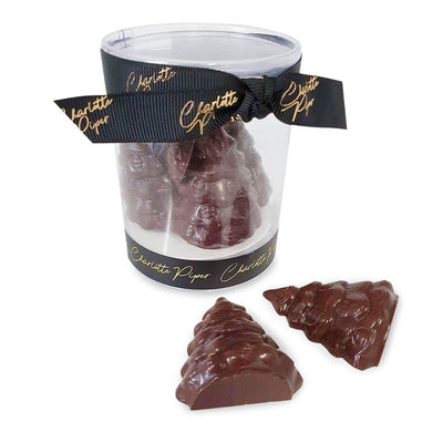Charlotte Piper Chocolate Christmas Trees 100g - Fauve + Co
