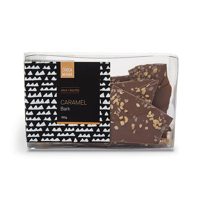 Chocamama Milk Salted Caramel Bark 150g - Fauve + Co