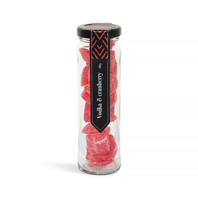 Chocamama Vodka & Cranberry Rock Candy 100g - Fauve + Co