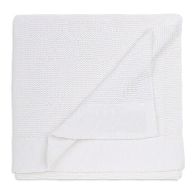 Cotton Knit Baby Blanket Cream - Fauve + Co