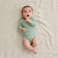 ErgoPouch Bodywear Long Sleeve Bodysuit Sage - Fauve + Co
