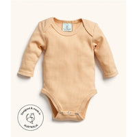 ErgoPouch Bodywear Long Sleeve Bodysuit Wheat - Fauve + Co