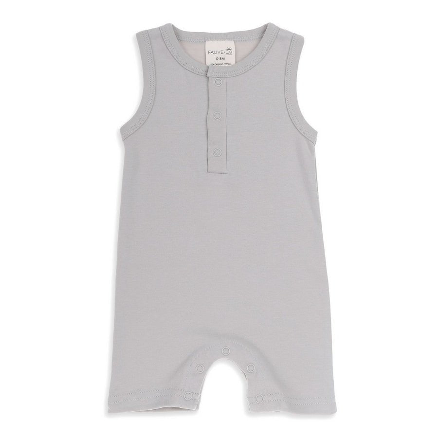 Baby sleeveless romper on sale