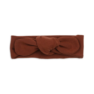 Evie Knotted Headband Spice - Fauve + Co