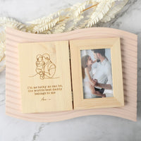 Father's Day Photo Frame - As lucky as can be - Fauve + Co