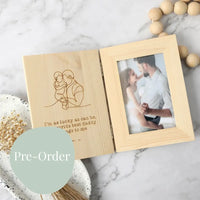 Father's Day Photo Frame - As lucky as can be - Fauve + Co
