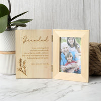 Father's Day Photo Frame - Grandfather - Fauve + Co
