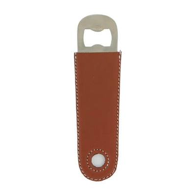 Flanagan SS/Leather Bottle Opener 16.5cm - Fauve + Co