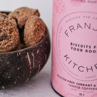 Franjos Kitchen Tanker Topper Biscuits Currant & Coconut (Gluten Free) - Fauve + Co