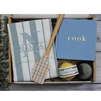 French Stripe Blue Cook Gift Box - Fauve + Co