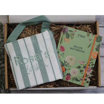 French Stripe Sage Recipes Gift Box - Fauve + Co