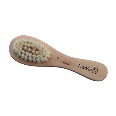 Goat Hair Baby Brush - Fauve + Co