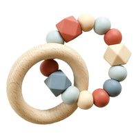 Hex Teething Ring Starfish - Fauve + Co