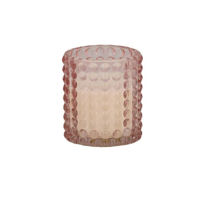 Iota Glass Candle Rose - Fauve + Co