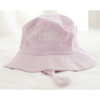 Kiin Cotton Sun Hat Lilac - Fauve + Co