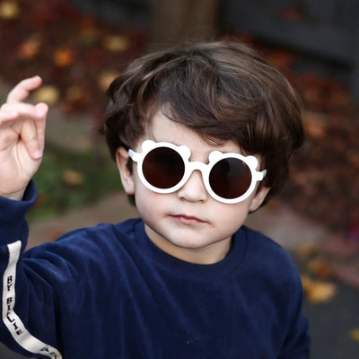 Littledrop Kids Bear Shades - Bone - Fauve + Co