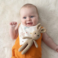 Lulu Crochet Bunny Taupe - Fauve + Co