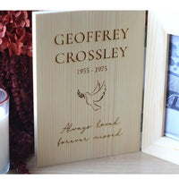 Memorial Photo Frame - Dove - Fauve + Co