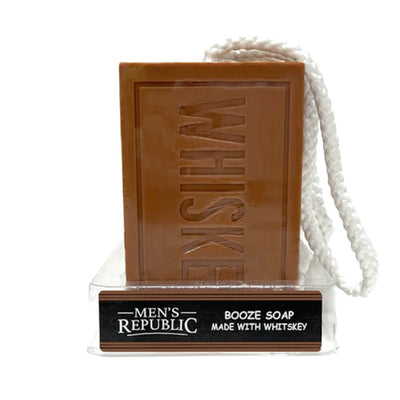 Men's Republic Grooming Booze Soap on a Rope - Whiskey - Fauve + Co