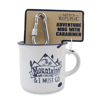 Men's Republic Mountain Mug & Carabiner - Fauve + Co