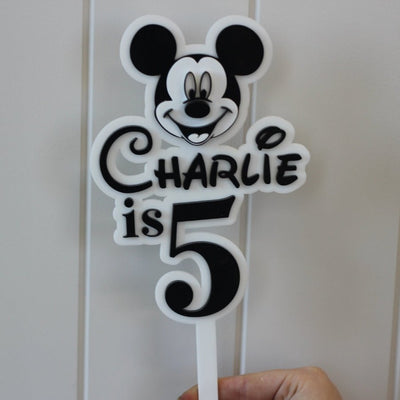 Mickey Mouse Cake Topper - Fauve + Co
