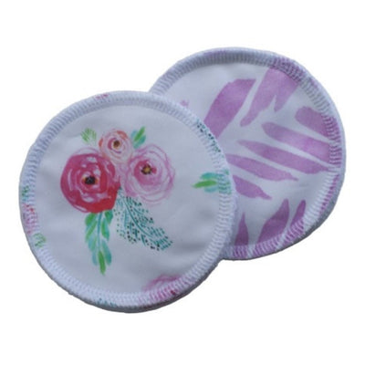 Miss Mae Pink Floral Nursing Pads (2 Pairs) - Fauve + Co