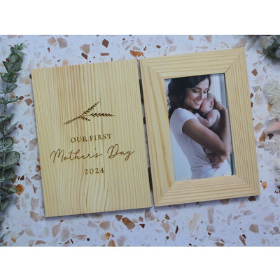 Mother's Day Photo Frame - Our First Mother's Day - Fauve + Co
