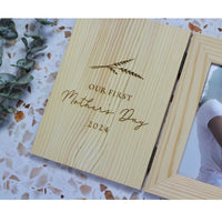 Mother's Day Photo Frame - Our First Mother's Day - Fauve + Co