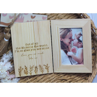 Mother's Day Photo Frame - Out of all the Mums - Fauve + Co