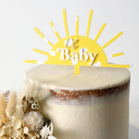 Oh Baby Sunshine Cake Topper - Fauve + Co
