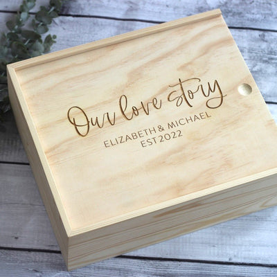 Our Love Story - Keepsake Box - Fauve + Co