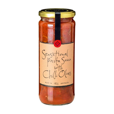 Pasta Sauce with Chilli Olives 465g by Ogilvie & Co - Fauve + Co