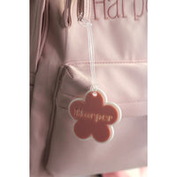 Personalised Acrylic Bag Tag - Flower - Fauve + Co