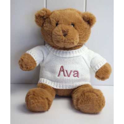 Personalised Cuddles Teddy Bear - Tawny - Fauve + Co