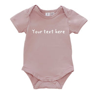 Personalised Custom Baby Romper - Fauve + Co