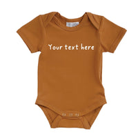 Personalised Custom Baby Romper - Fauve + Co