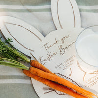Personalised Easter Bunny Treats Board - Thank you - Fauve + Co