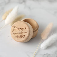 Personalised First Hair Keepsake Box - Fauve + Co