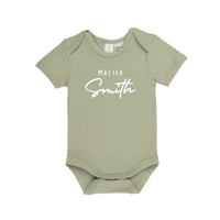 Personalised Little Miss/Master Surname Romper - Fauve + Co