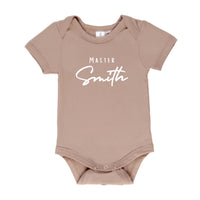 Personalised Little Miss/Master Surname Romper - Fauve + Co