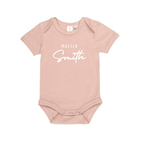 Personalised Little Miss/Master Surname Romper - Fauve + Co