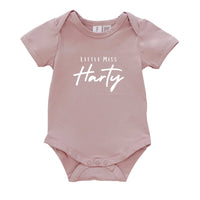 Personalised Little Miss/Master Surname Romper - Fauve + Co
