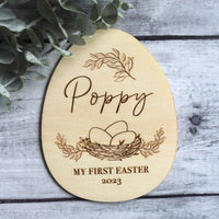 Personalised My First Easter Disc - Eggs - Fauve + Co