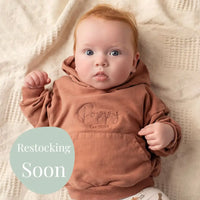 Personalised Organic Hoodie Rosewood (PRE-ORDER ETA 4/4) - Fauve + Co