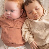 Personalised Organic Hoodie Rosewood (PRE-ORDER ETA 4/4) - Fauve + Co