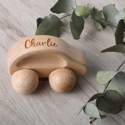 Personalised Timber Toy Car - Fauve + Co