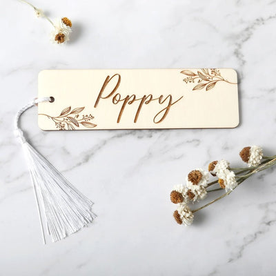 Personalised Wooden Bookmark - Native - Fauve + Co