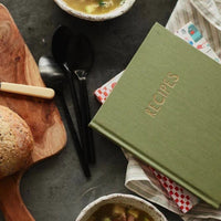 Recipes Journal - Olive - Fauve + Co