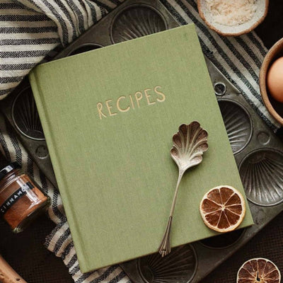 Recipes Journal - Olive - Fauve + Co