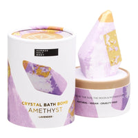 Summer Salt Body Crystal Bath Bomb - Amethyst - Lavender - Fauve + Co